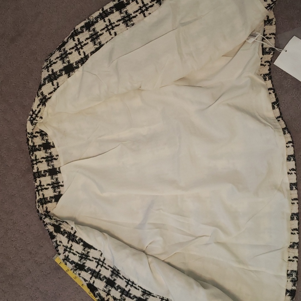 NWT Black/ivory tweed blazer - Picture 12 of 16
